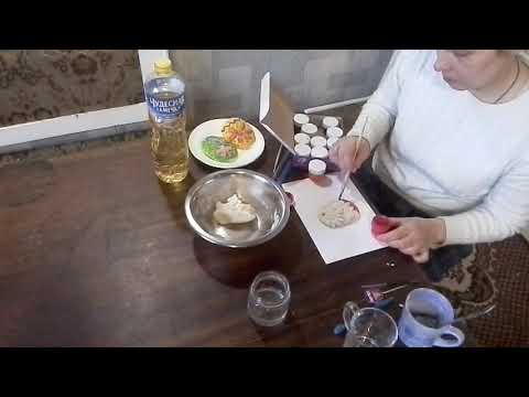 Пасхальные сувениры из соленого теста